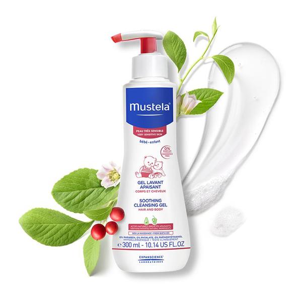 Mustela Umirujući gel za kupanje 300ml